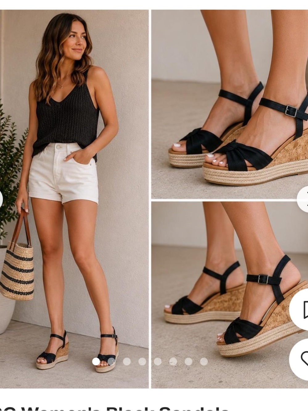 Ugg wedged sandals